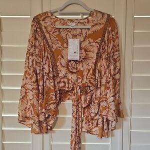 Band Of The Free Boho Top